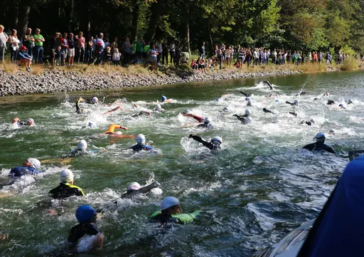 Det numera årliga eventet Dalarö Triathlon!