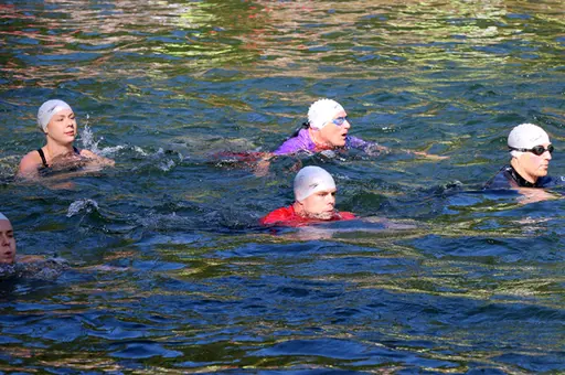Det numera årliga eventet Dalarö Triathlon!