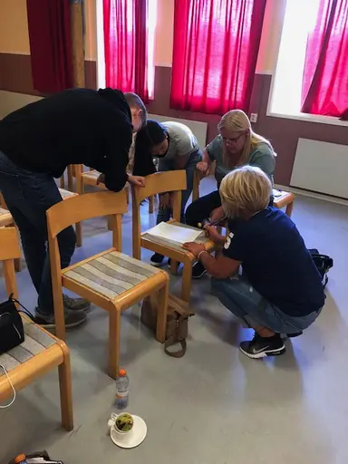 Bilder från mötet och våra lekar
