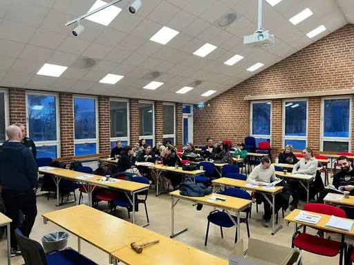 Årsmötesbilder från Eklidens konferenssal årsmöte för 2021