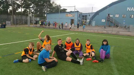 Järla IF FK Media fick sig en pratstund med Lagledare Marlene och tränare Francisca!