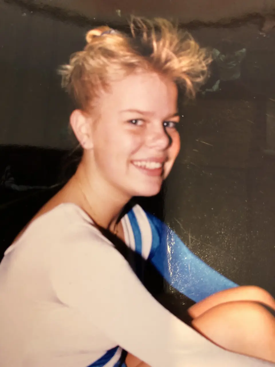 Sabina Konradsdal i sin snygga tävlingsdräkt