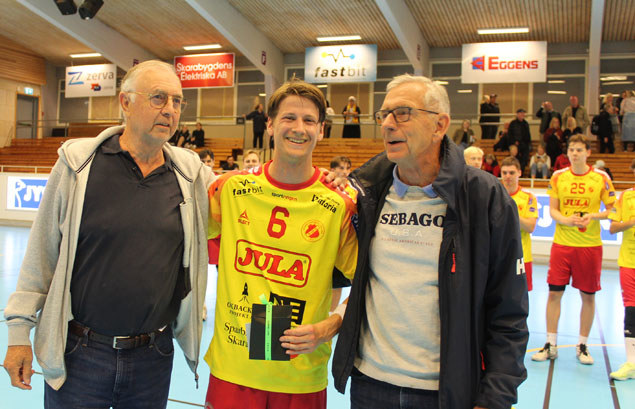 HK-ikonerna Mats Magnusson och Bosse Lundberg samt Oskar Jacobsson