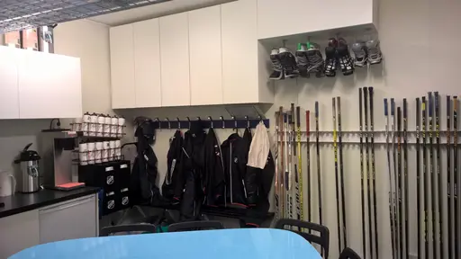 Nytt rum för Juniortränarna och J20s launch samt J20s omklädningsrum
