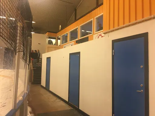 De nya utrymmena under cafeterian