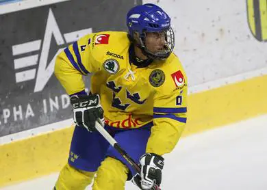  Oliver Kylington och David Bernhardt