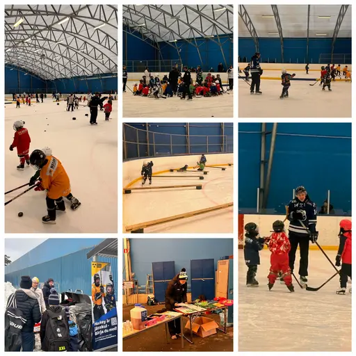 Stort tack till alla som kom och delade förmiddagen med oss i Nacka ishall. Vilken hockeyfest!