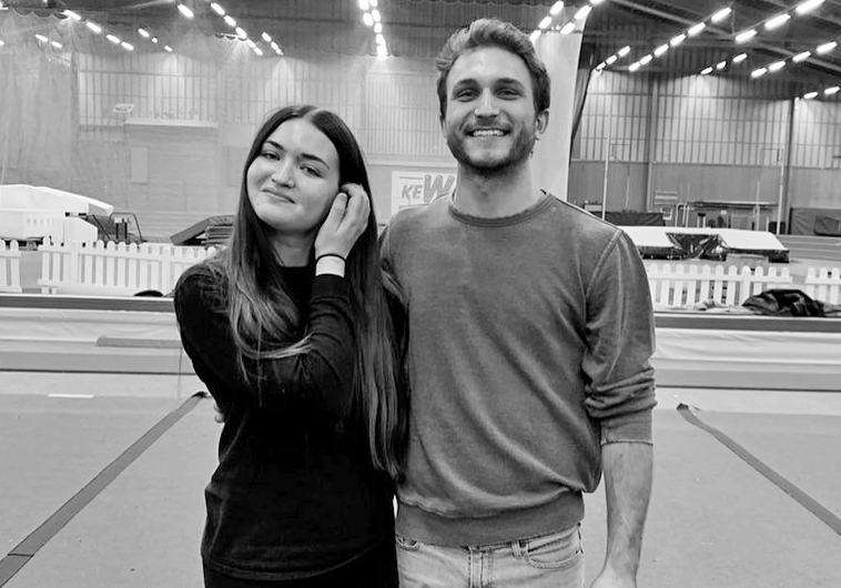 Ian Inman och Sara Fogelberg, head coaches Purple Passion 2019/2020