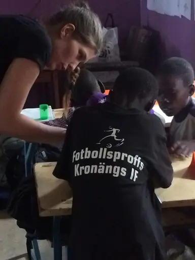 Skolan är bygd med hjälp av organisationen Friends of Chitaba som är Boråsbaserad. Startad av LG Wahl.