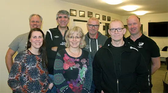 Robert Pettersson, Hamid Fard, Jan-Ivan Ewaldsson, Mikael Johansson, Christina Lindén, Lena Löfgren och Ulf Gustafsson. Övriga ledamöter var inte närvarande vid fotograferingen.