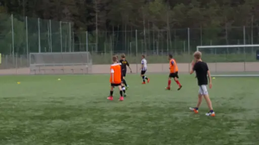 En träning där även Isak var i tid. 