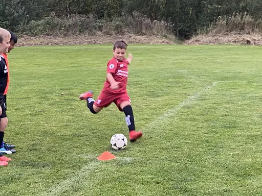 Avslutningslekar med hela gänget höst 2020.