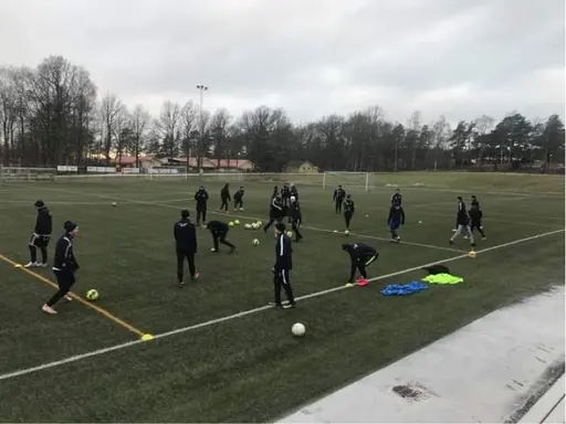 Bilder från första träningspasset 2021