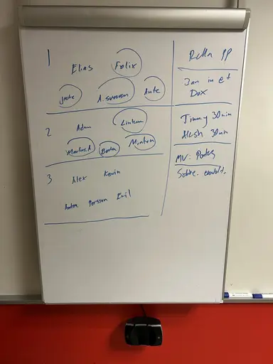 Lite bilder från fjärde seriematchen 