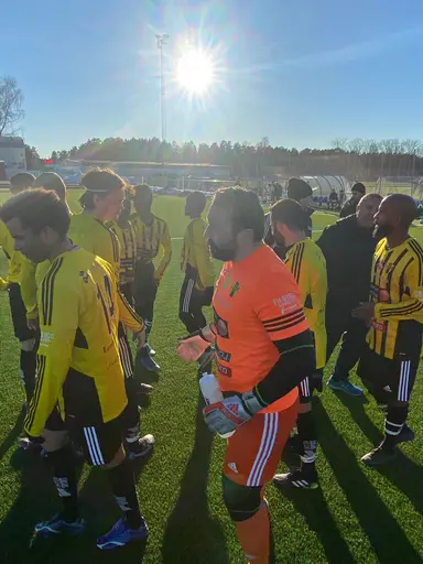 Lite bilder från dagen, 15 spelare och alla skötte sig fint!