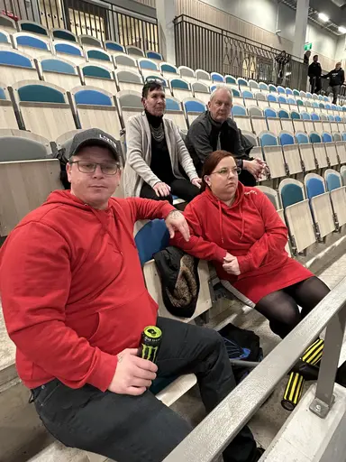 Lite smått och gott från matchen i Kinna 