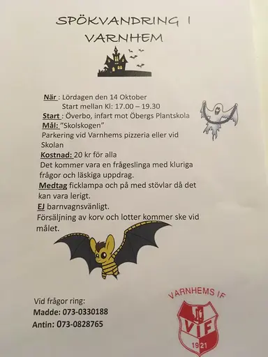 Vi siktar redan mot nästa års genomförande nån gång i mitten av oktober 2018!