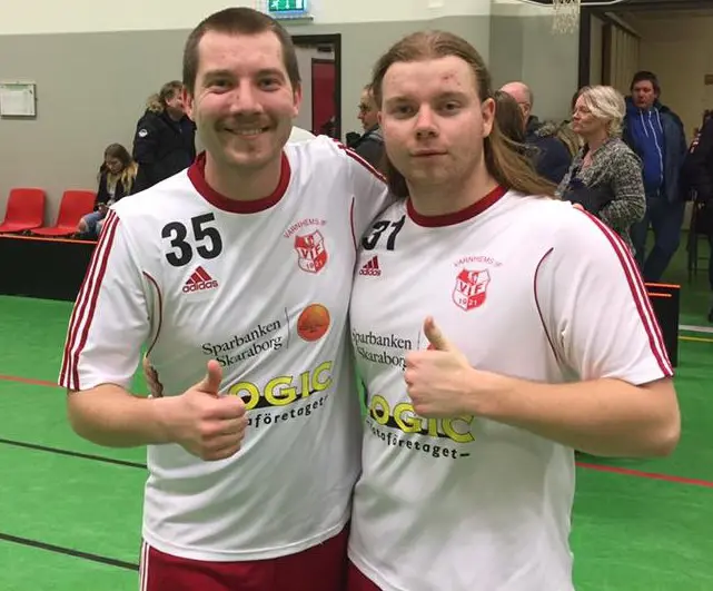 Emil (nr 35) och Anton (nr 31).