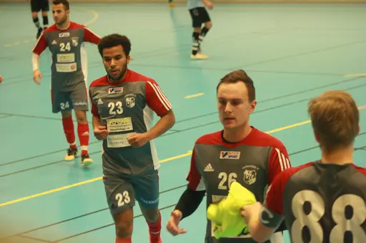 Lite bilder från dagens match i Skara Idrottshall
