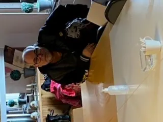 Deltagarrekord på dagens fika i klubblokalen!