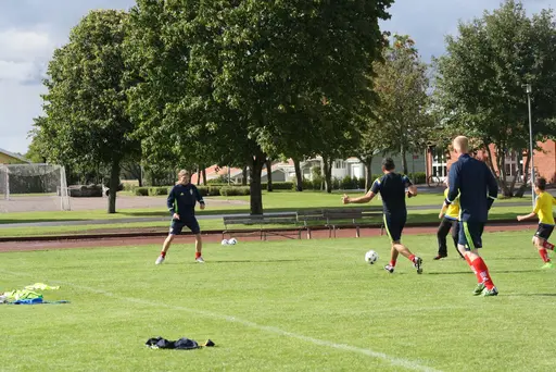 Söndagen avslutades med matcher för alla lagen blandat med "ösregn" och prisutdelning!