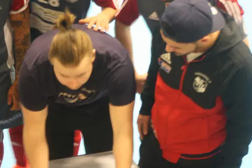 Lite bilder från dagens match i Skara Idrottshall