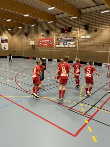 Första matchen för den här säsongen 
