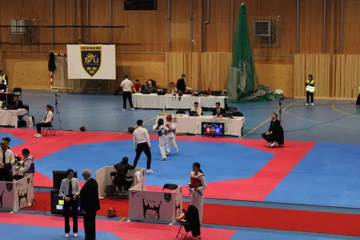 Raheeq Slaimani, minior -42 var klubbens enda tävlande för dagen men vi hade en fd Yong-gi fighter som körde i Master -68, Gabi Kabrial.