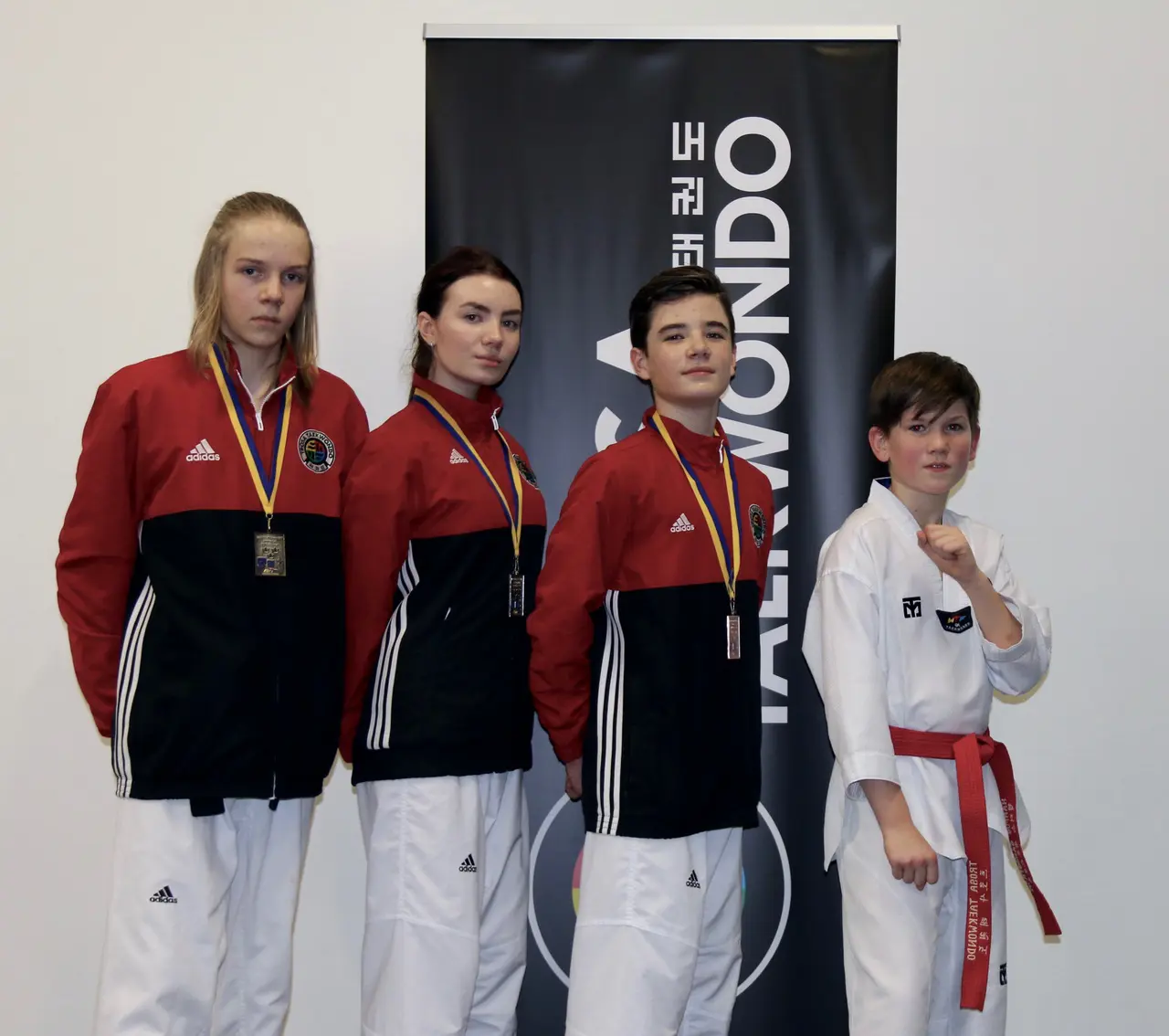 Simon, Emma, Jacob och Hampus
