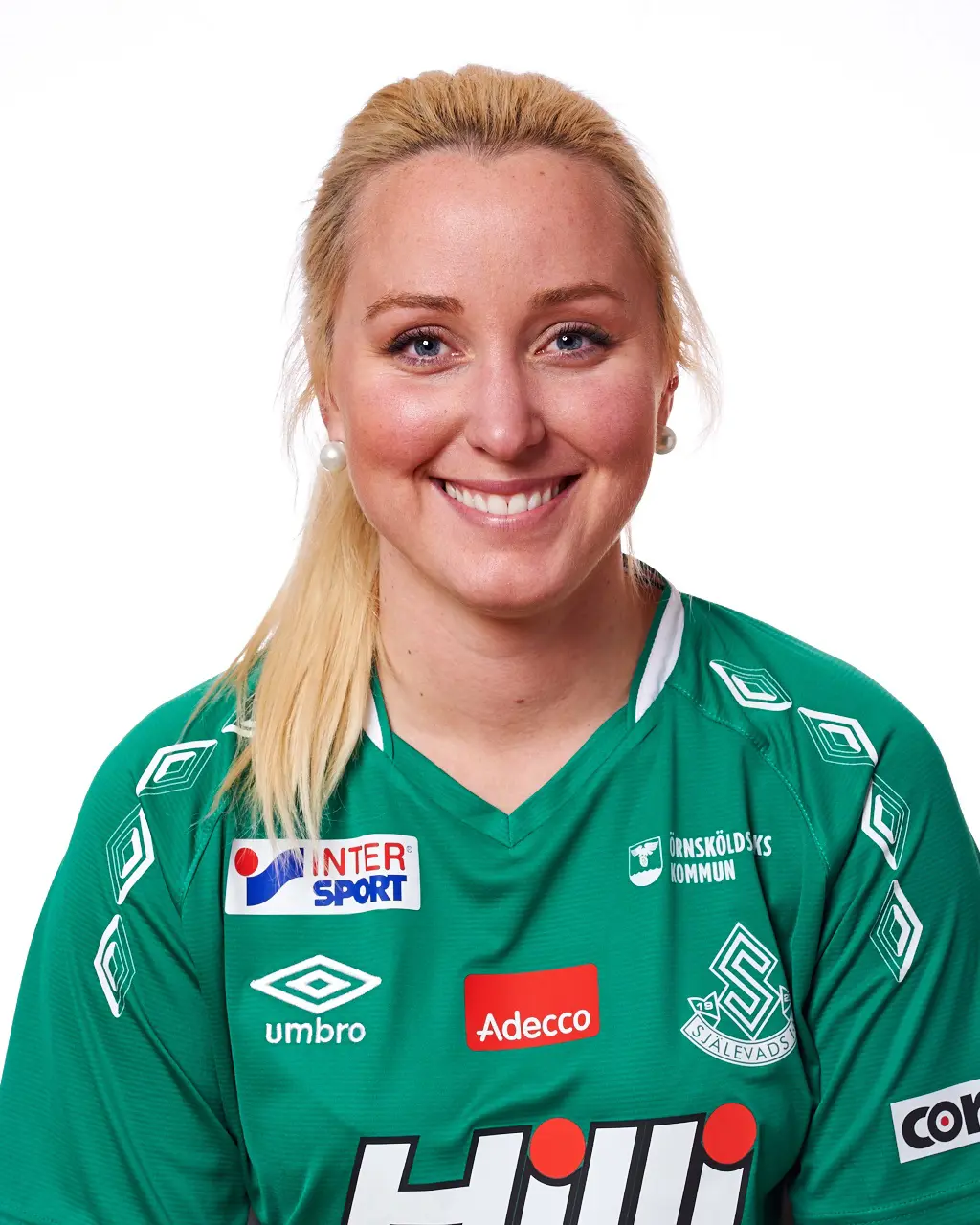 Josefine Ward blev poängräddare i kryssmatchen på bortaplan mot Umeå IK FF 2. Foto: Per Ågren