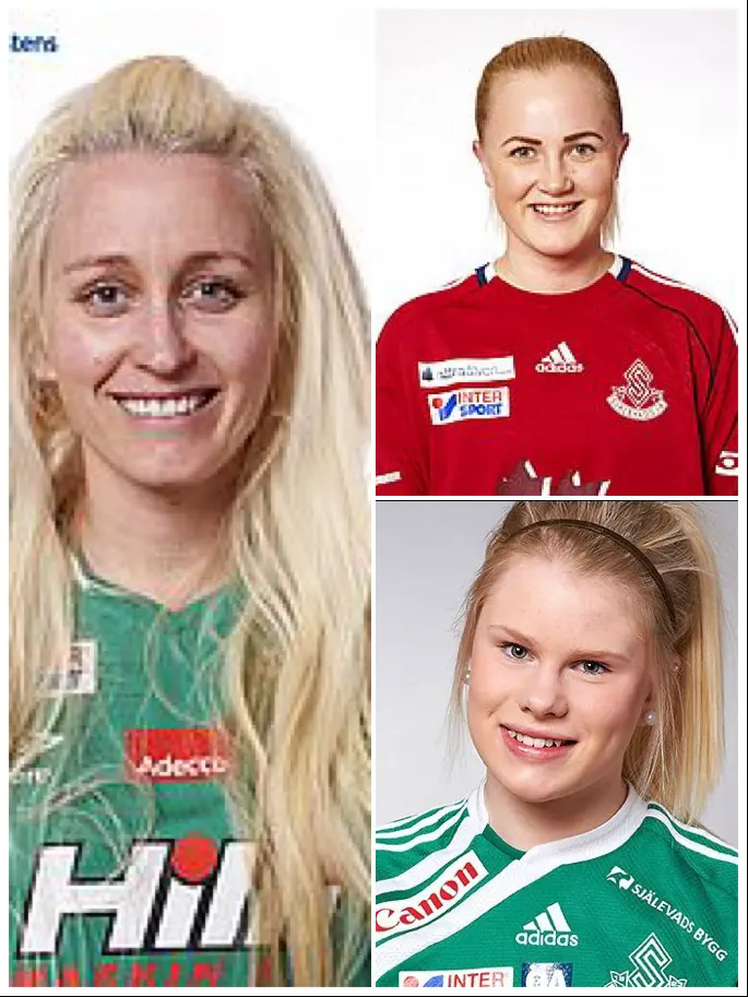 Johanna Engwall, Emma Sträng och Amanda Berglund SIKs giganter!