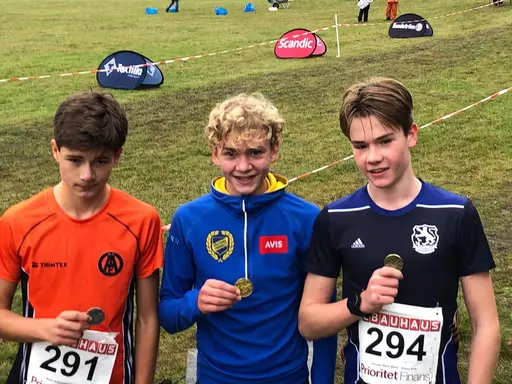 Sander tog ett Brons på SM I terräng 
