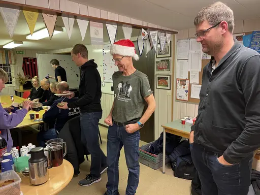 17 deltagare på vår Julfika, visar på vår goda gemenskap