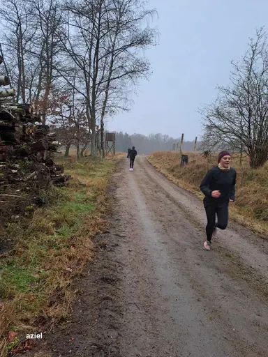 Efter sedvanlig gemensam träning väntade dusch och varm bastu 🥵