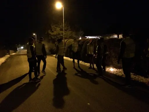 Kanske inte alla tolv kom med på bild!?