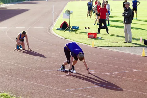 Bilder blandat från 400 m och 5000 m.