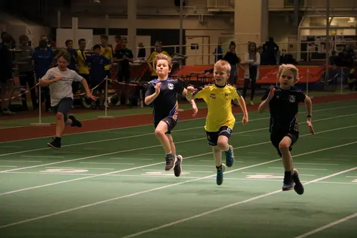 Från Genarp startade August, Viktor, Jonatan, Nils och Sander