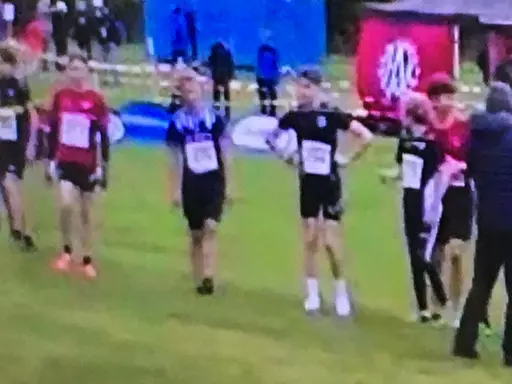 Det gick att följa Sander i TV
