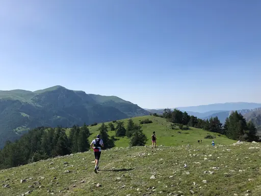 Bilder från senaste träningen/tävlingen Laurent genomfört i Alperna inför UTMB