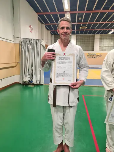 Nya Dan-grader Tibble Karate