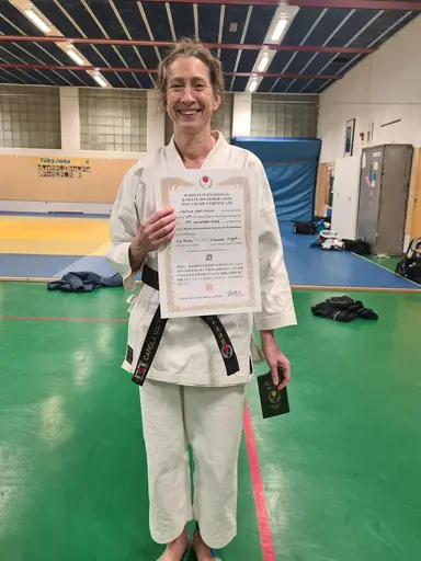 Nya Dan-grader Tibble Karate