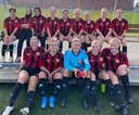 Nöjda tjejer efter 6-0 seger mot UIFK