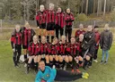 Nöjda men blöta tjejer efter 2-1 vinst mot Frisco!