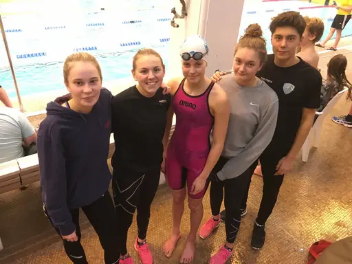 Ellen, Jennie, Jossan, Elsa och Vilmer. 