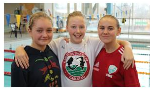 Elsa Jansson, Linnea Englund (Karlstad SS), Jennie Lundgren