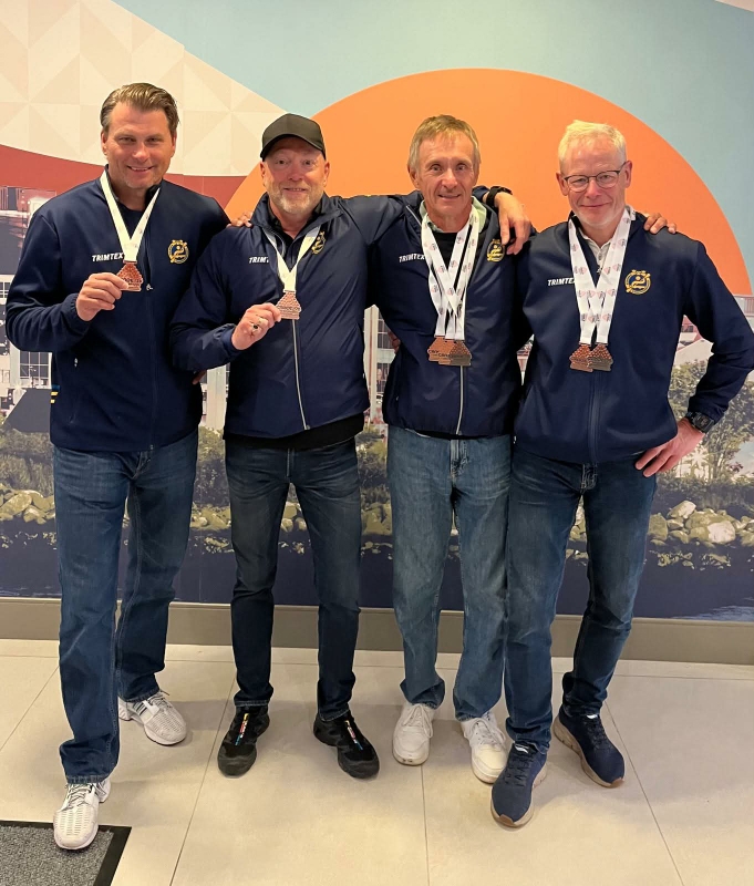 Från vänster: Peter Wahlberg, Johan Stridh, Bengt Seger och Stefan Eriksson
