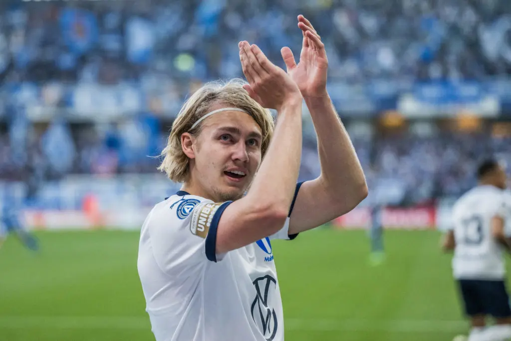 Sebastian Nanasi efter segern mot IFK Göteborg.