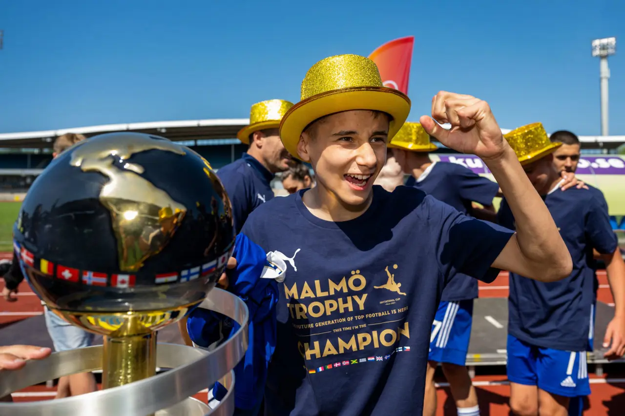 Förra sommaren var Dinamo Zagreb P15-finalen i Malmö Trophy.