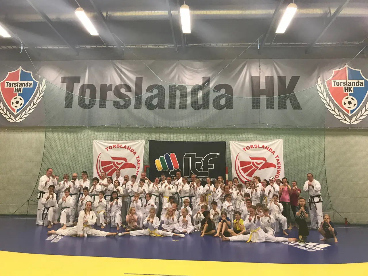 Samtliga deltagare i dagens graderingsläger