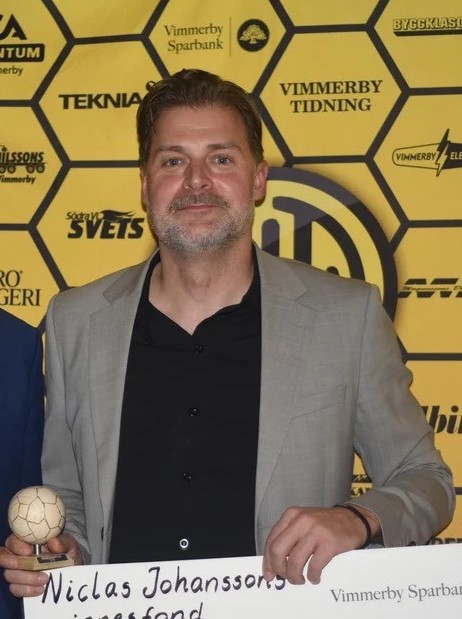 En bild på en glad stipendiat (foto Magnus Strömsten VT)